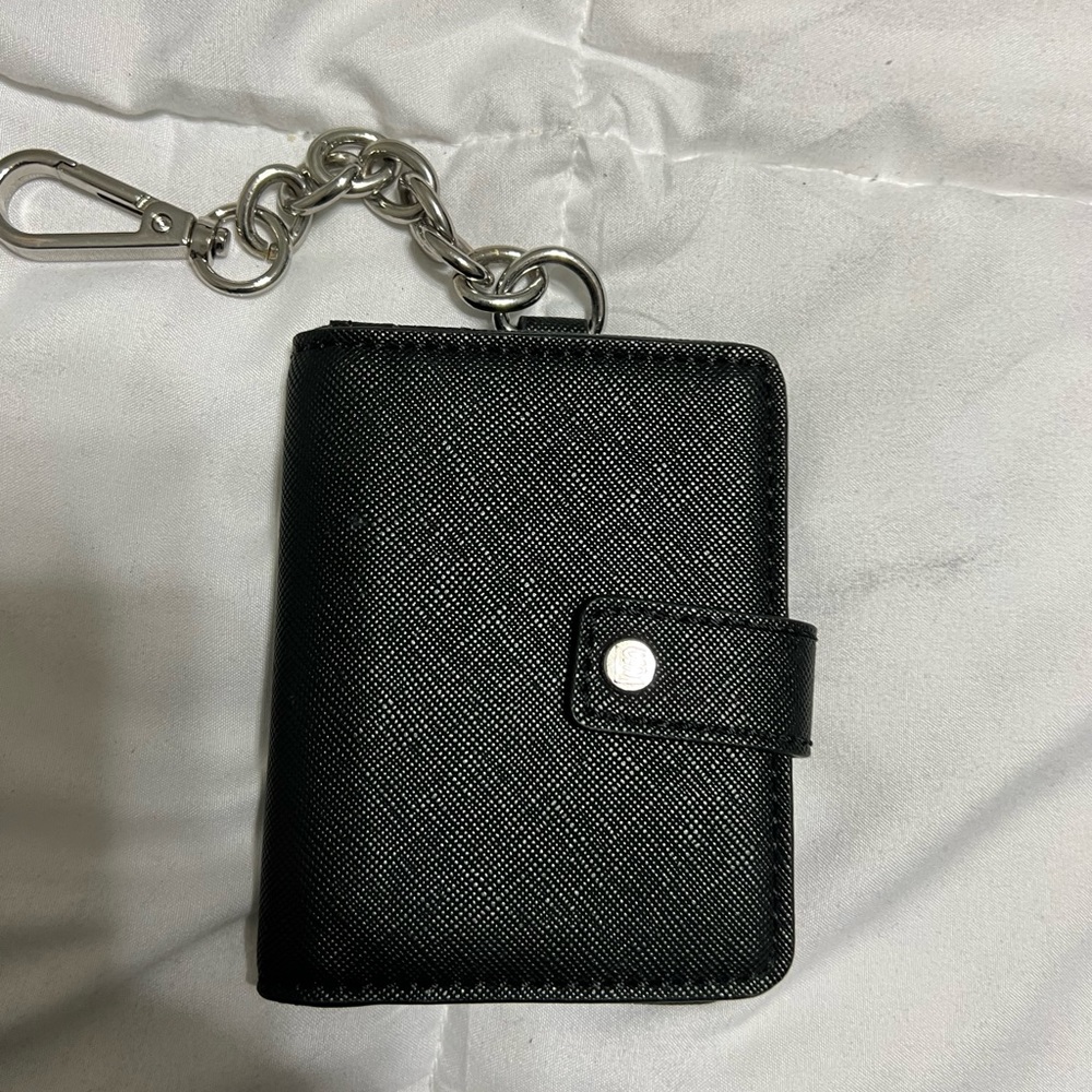 Black Card Case With Key Chain Attachment - image 1